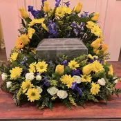 Sunlit Skies Urn Arrangement