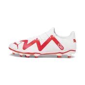 Puma Future Play FG/AG Men's Soccer Cleats - White/Orchid