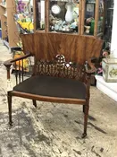 Wooden Antieque Bench — Antiques Etc