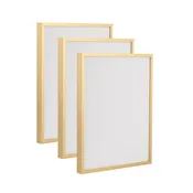 11x14 Frosted Gold Metal Frame Kit - Set of 3
