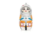 Astronaut Crystal Clutch Bag