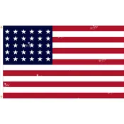 30 Star Outdoor Historic U.S. Flags 1848