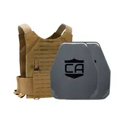 Caliber Armor AV2 Body Armor Package with Phantom Low-Profile Plate Carrier -NIJ Level III+/RF2