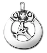 Amager Dragon pendant Norse Viking jewelry