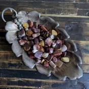 3 Polished Beautiful Mookaite Jasper Stones.