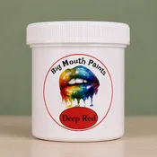 AAE Big Mouth Paints Deep Red Wide Mouth Jars