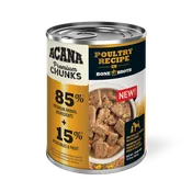 Acana Premium Chunks, Poultry Recipe in Bone Broth Wet Dog Food 12.8oz
