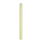 100% BEESWAX 1-1/2" x 17" GROOVE BASE CANDLE STICK (Box of 6)