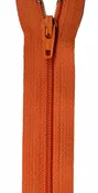 14in Size 3 Zipper Orange Peel