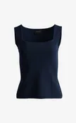 Abby Top In Santa Roma Knit