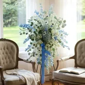 Peaceful Blue Remembrance Spray