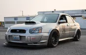 6ocRALLYSPORT - GD Subaru Widebody Overfender FULL Kit - 04-07 WRX/STI
