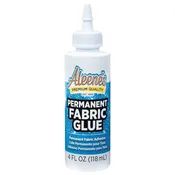 ALEENE'S PERMANENT FABRIC GLUE 4OZ