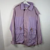 Acne Studios Parka Hooded Patch Pockets Light Jacket