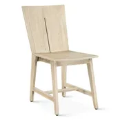 Acadia Rustic Modern Dining Chair in Driftwood