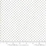 8654 57  Essential Dots -White Black   by Moda   100% cotton