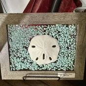 Handcrafted Resin Sea Themed Framed Artwork