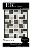 Piano Forte Downloadable Pattern