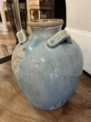 Blue Chubby Vase