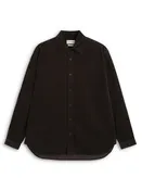 Atlanta Long Sleeve Shirt (Loose Fit) Mersey Cord Brown
