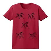 Black Running Horses