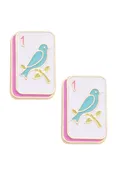 Bird Bam Enamel Stud Earrings in Multi