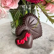 Artisan Chocolate Heart (Parve) set of two