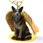 Australian Cattle Dog Blue Pet Angel Ornament