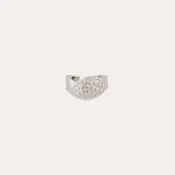 Bague Almara petit modèle argenté