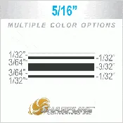 5/16" MicroFlare Pinstriping Tape