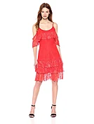 Cold Shoulder Lace Dress