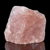 Black Hills Rose Quartz- Geology Mineral Collection Specimen 1lb .7oz