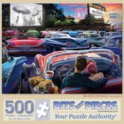 50's Drive In Movie Jigsaw Puzzle