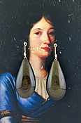 Golden Obsidian Drops — Ted Muehling