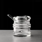 Lucite Honey Jar with Spoon