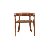 Arthur Espenet Carpenter Curved Back Arm Chair, c. 1980