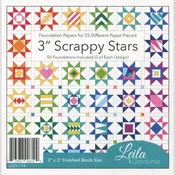 3" Scrappy Star Foundation Paper-Piecing Pad