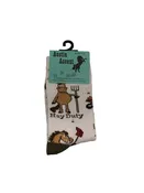 AUSTIN ACCENT CHORE SOCK M