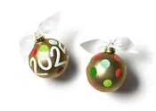 2025 100mm Glass Ornament
