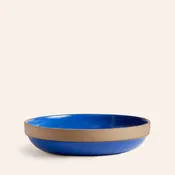13" Rim Serving Bowl in Moonstone