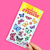 Butterflies and Moths Vinyl Sticker Sheet