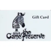 Virtual Gift Card — The Game Preserve
