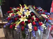 Elegant Casket Flower Arrangement for Funerals — A1 Flowers