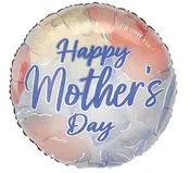 17" Mother's Day Floral Facade Balloon