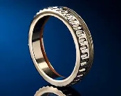 Lens Rings - Grooved, Polished Aluminum (set)