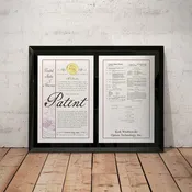 10 Millionth Cover - Double Mount U.S. Patent Plaques