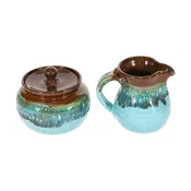 Handmade Ceramic Cream & Sugar Set