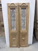 Doors with Iron 39in x 85in x 1.75in #1617