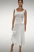 Crochet topper dress