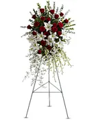 Lily and Rose Tribute Spray (P111)